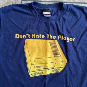 Vintage Don’t  hate the player Nintendo T-shirt